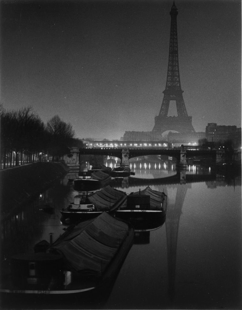 Brassaï / The Eiffel Tower At Twilight